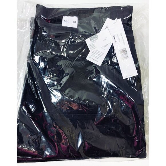 Hudson Jeans Mens Black Denim Blake Slim Fit Straight Leg Jeans Sz 34 New - Picture 4 of 11